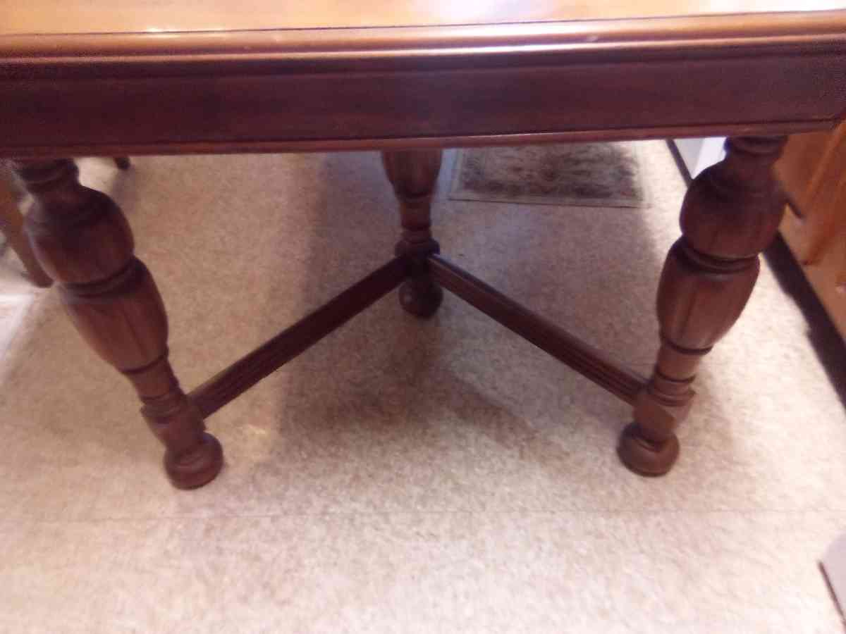 kitchen table set real Wood 5 chairs included