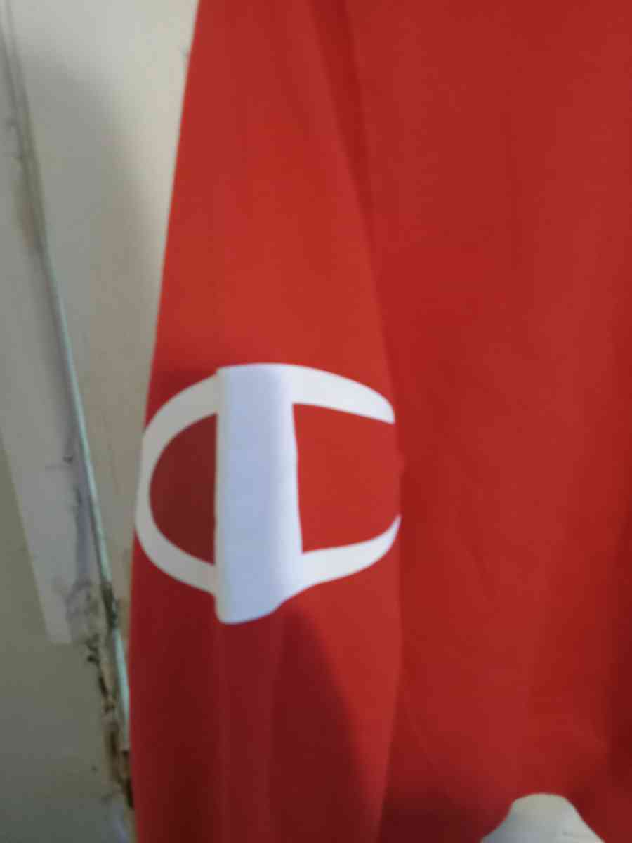 Mens XS Red Champion Sweatshirt