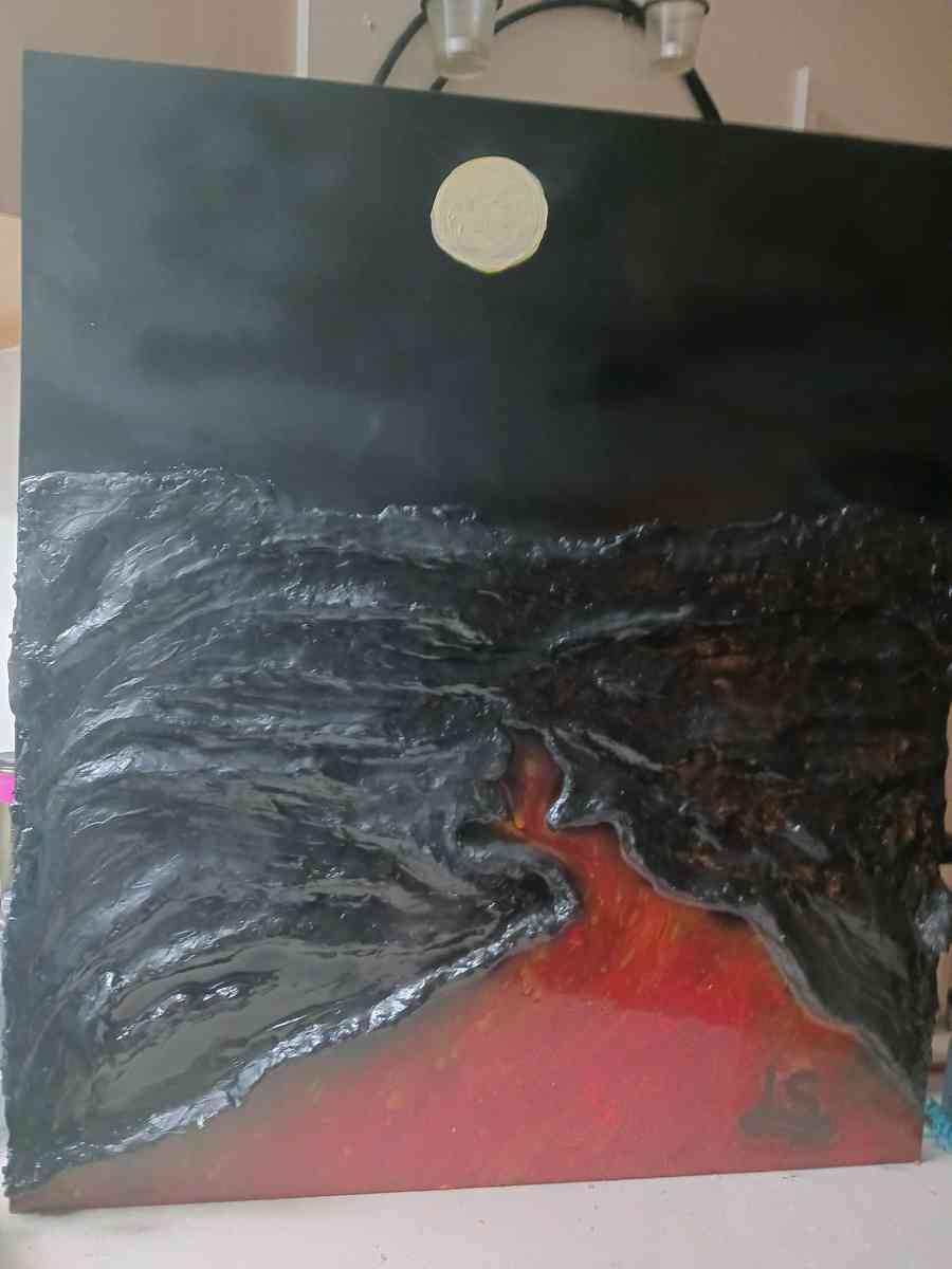 huge floor picture lava texture