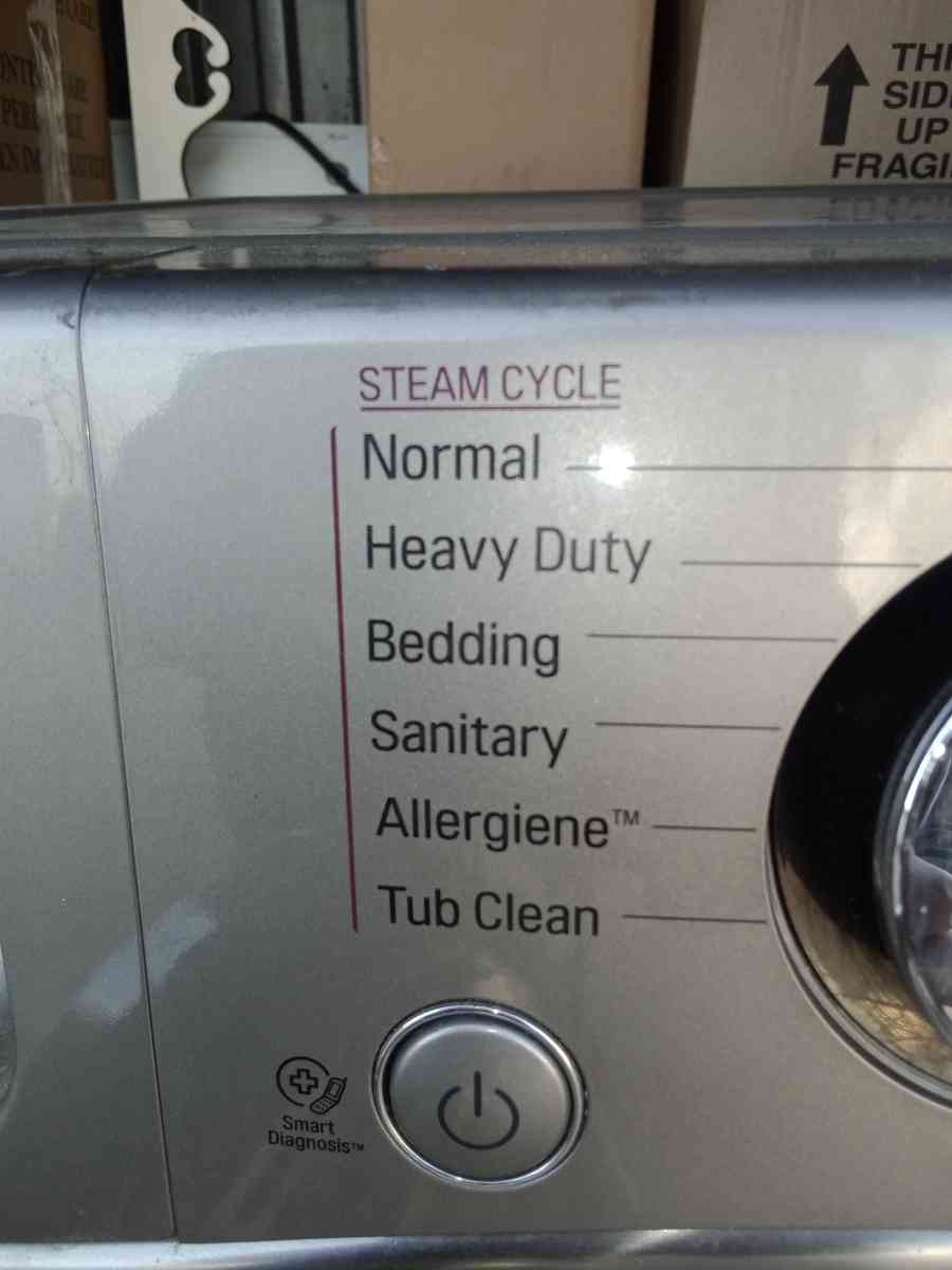 front load washer
