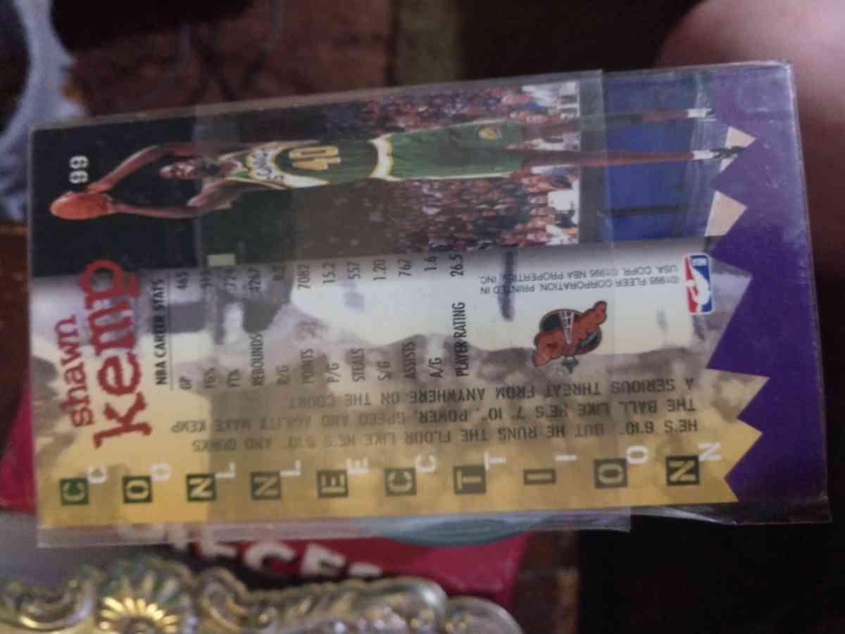 Shawn Kemp Basketball Card
