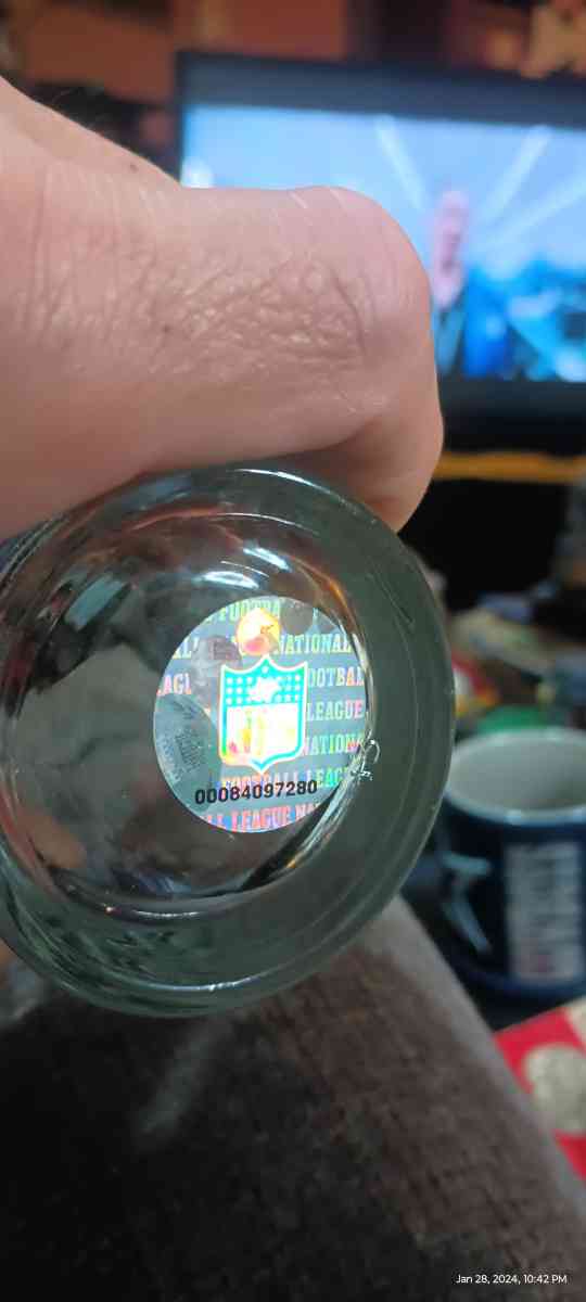 Collectable Dallas Cowboys 1 pint Glass