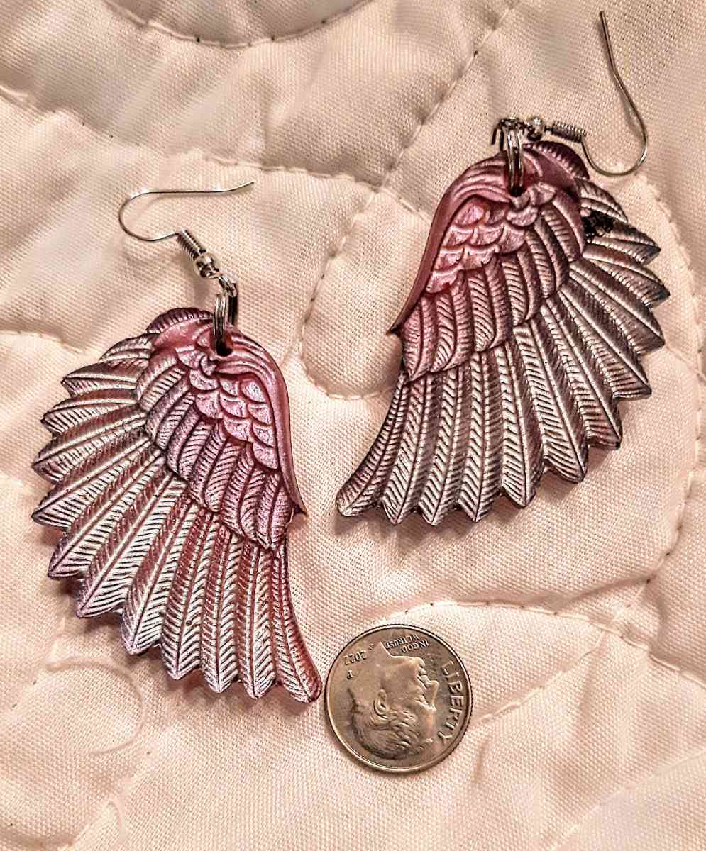 Original angel wing earrings