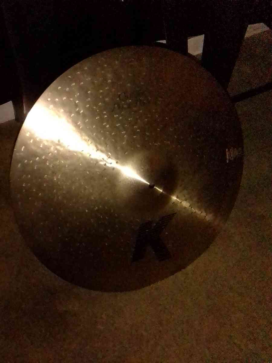 like new 20 inch Zildjian K custom dark ride cymbal