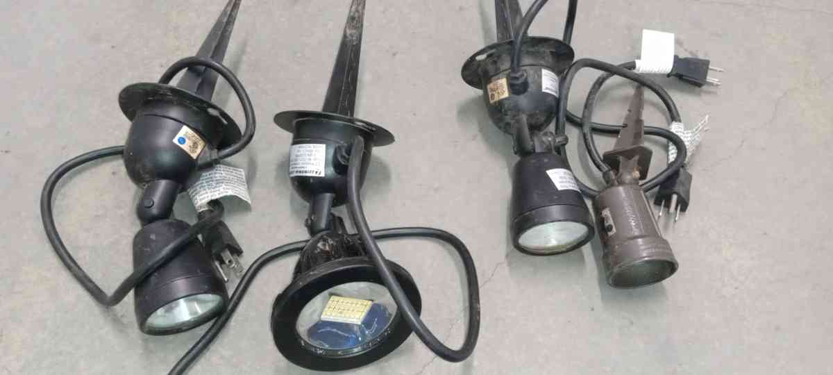 the LED portable outdoor spotlight