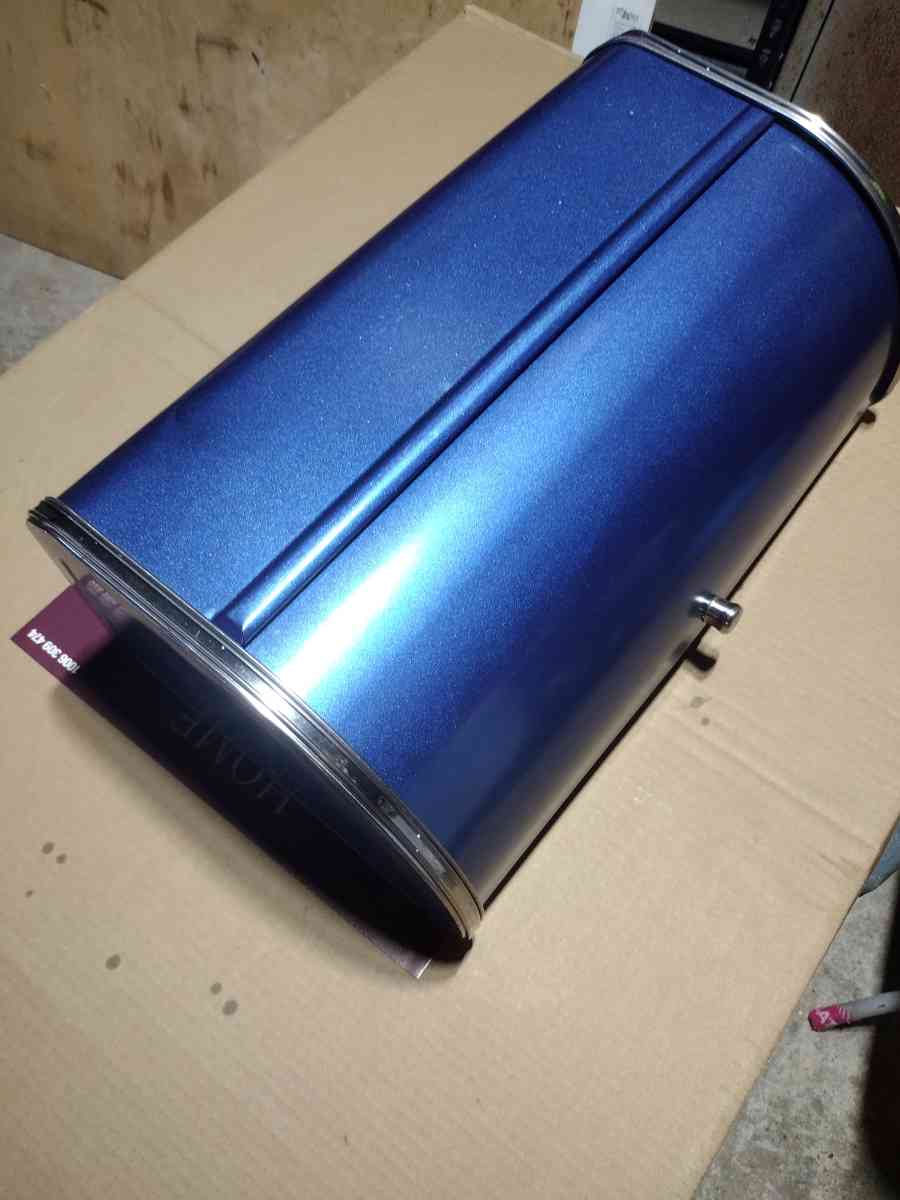 Vintage refurbished bread box