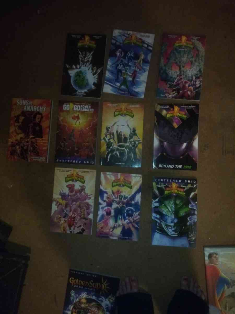 power rangers book comics