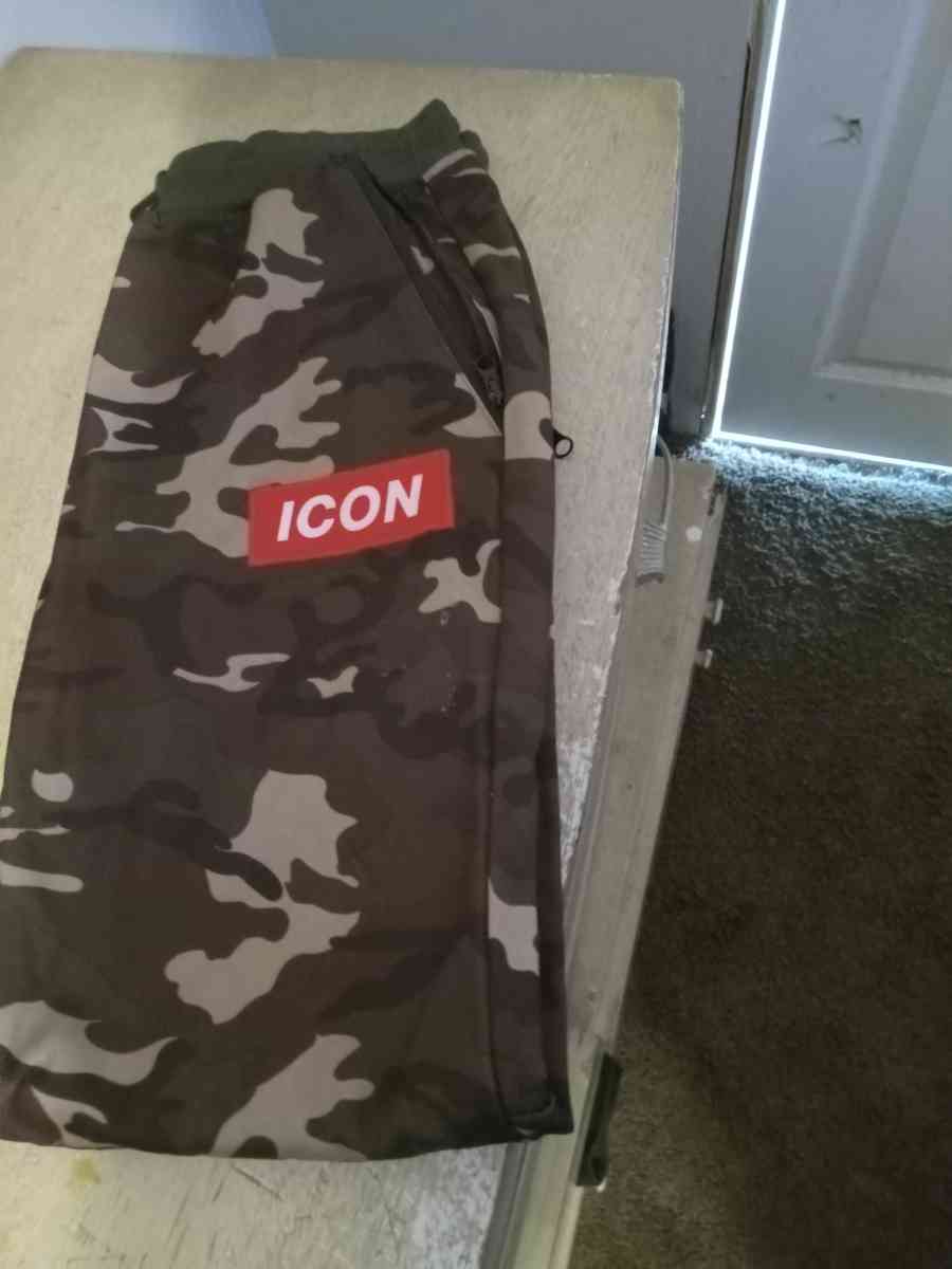 Mens Prime Camo Fleece Joggers