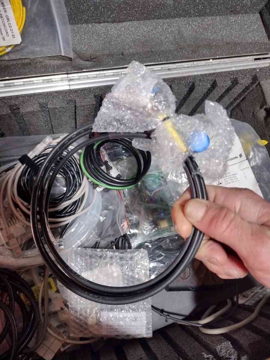 CABLES Various kinds fiber optic coax ground ethernet