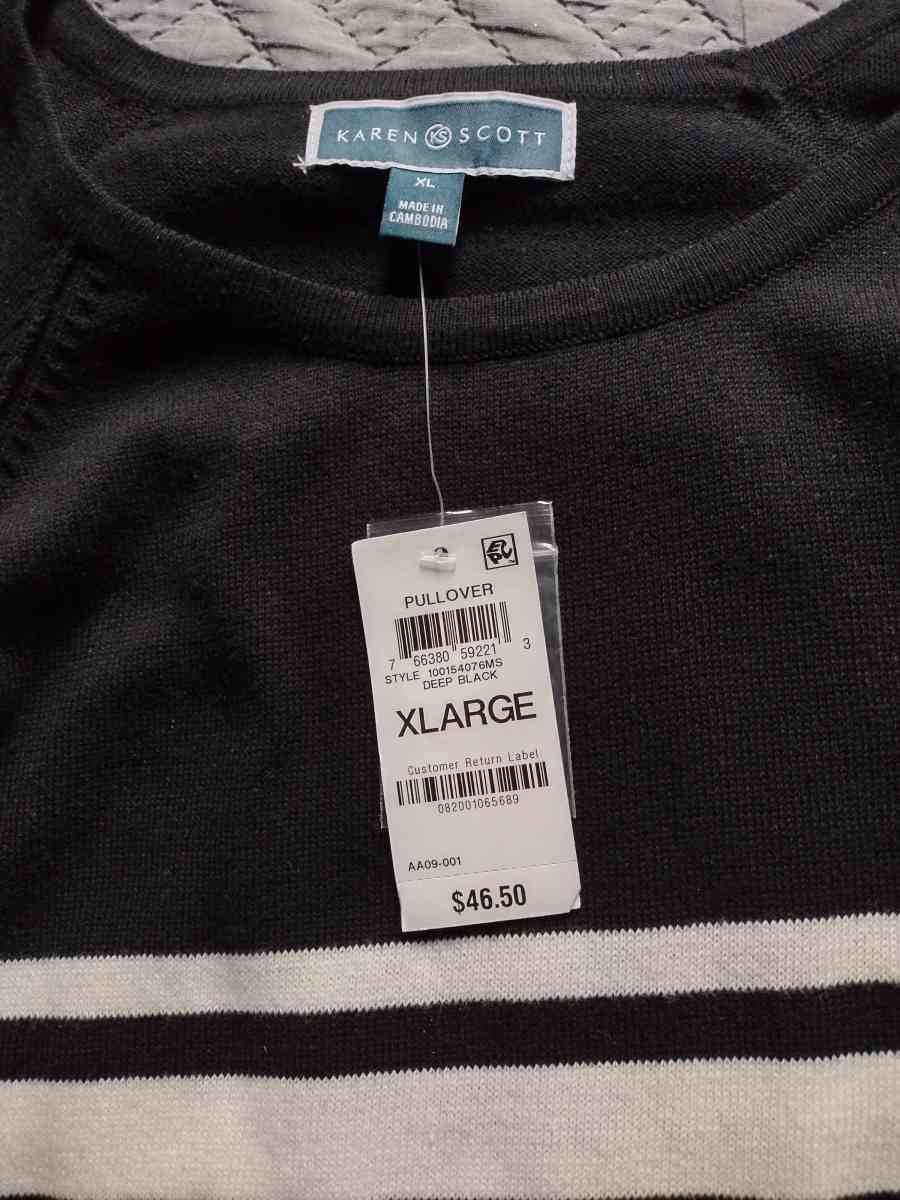 XL Karen Scott sweater