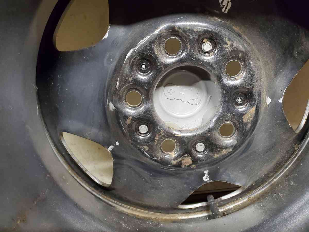 Jeep Wheel With New Goodyear Wrangler 21575 R15 Tire