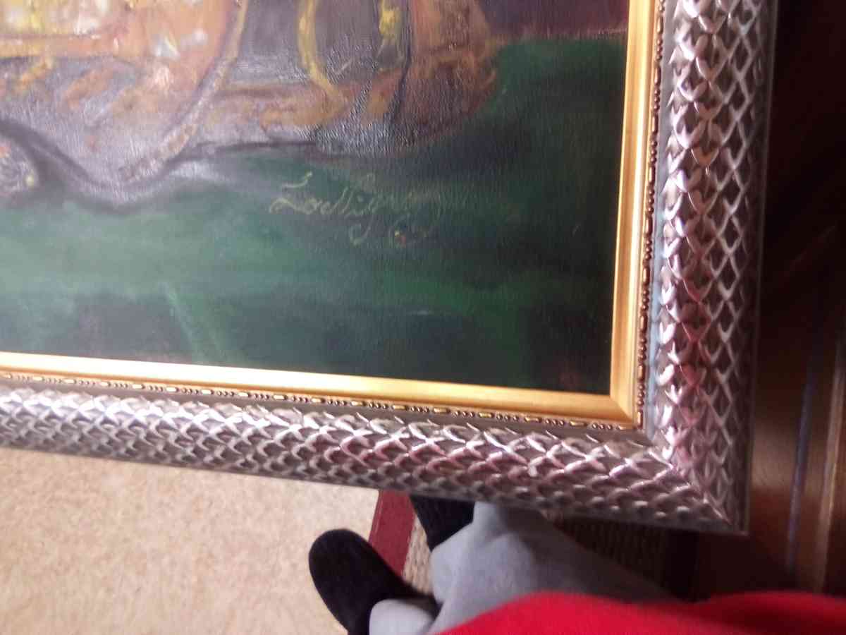 Rare vintage painting