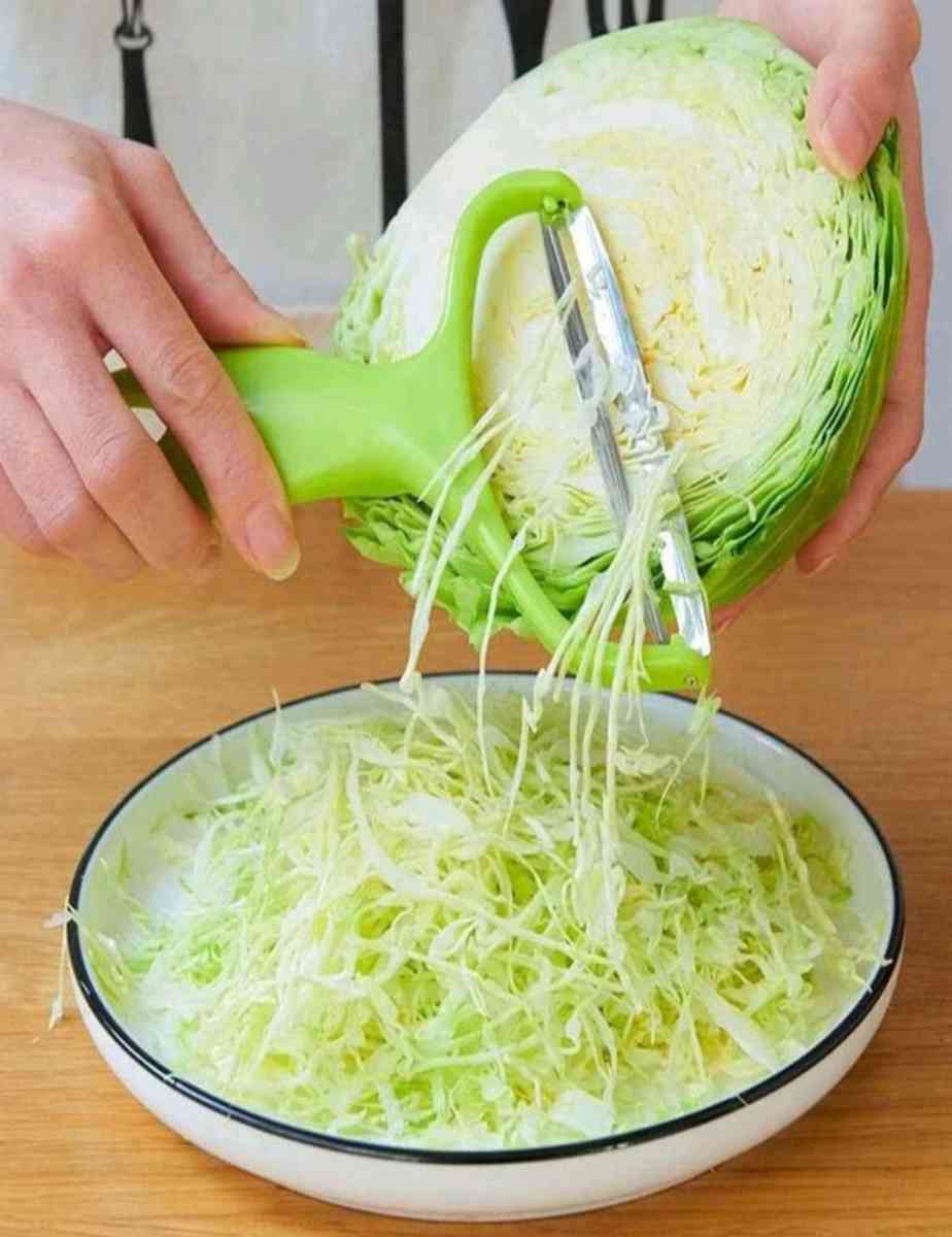 304 Stainless Steel Cabbage Grater Kitchen Peeling Knife For