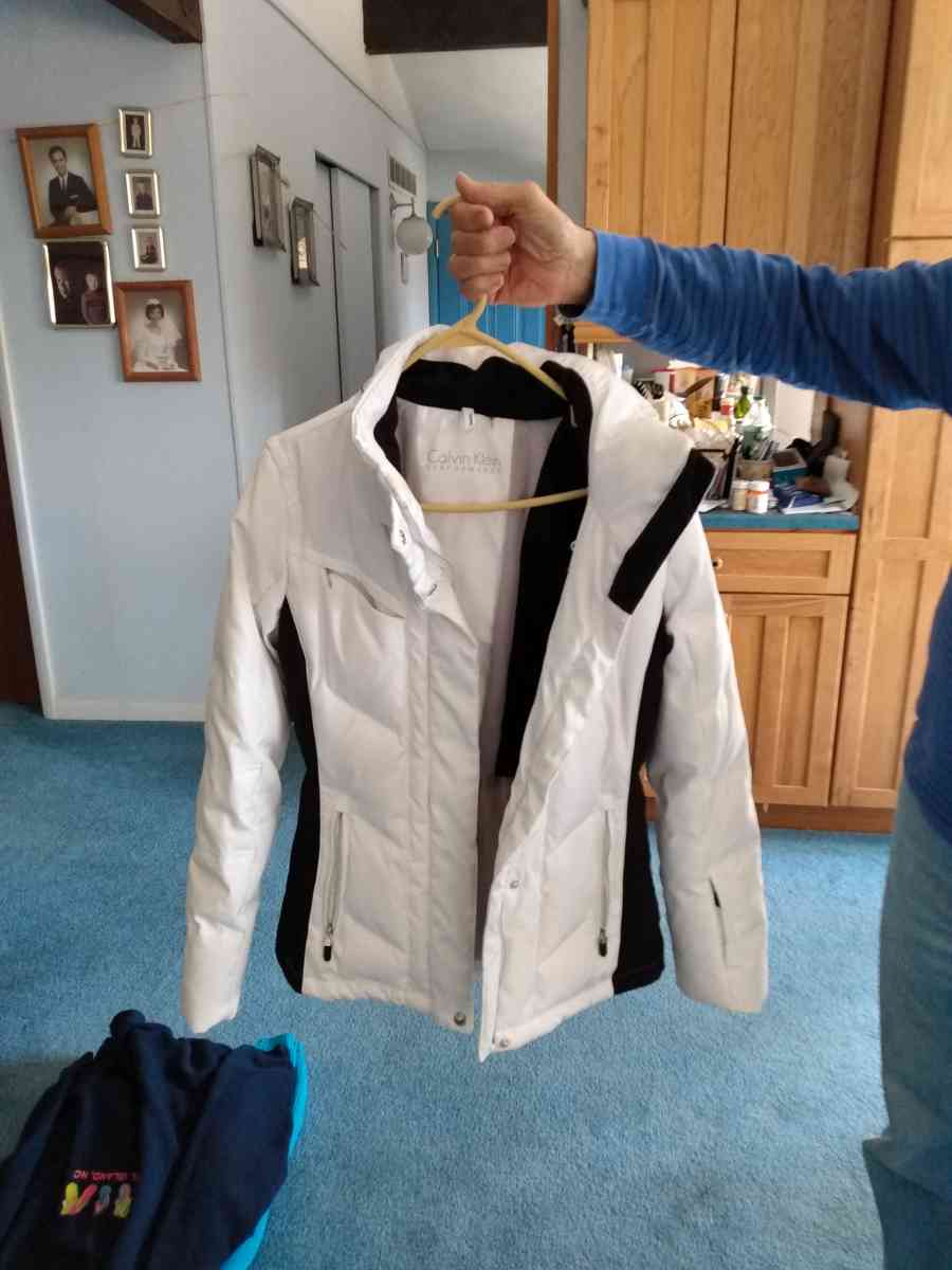 Calvin Klein performance winter coat with smart phone pocket