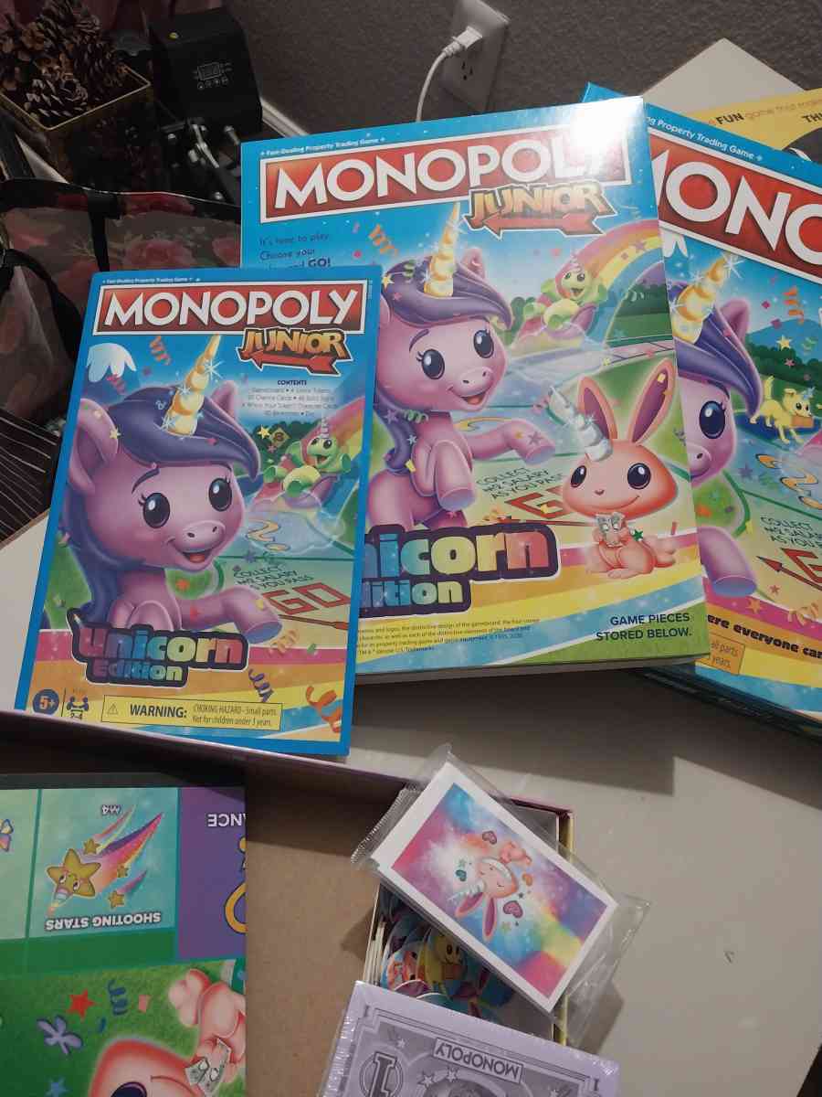 Monopoly Junior Unicorn Edition