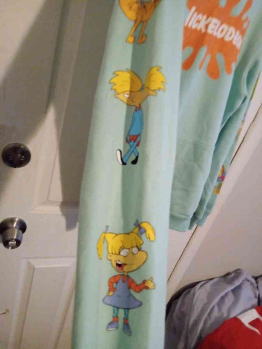 Mens Small Multicolored Nickelodeon Hoodie