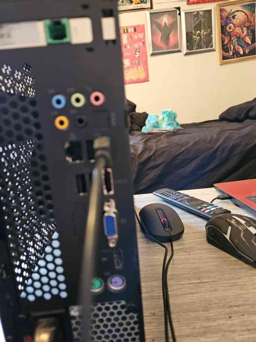 Yugioh cards and magic cards and desktop pc