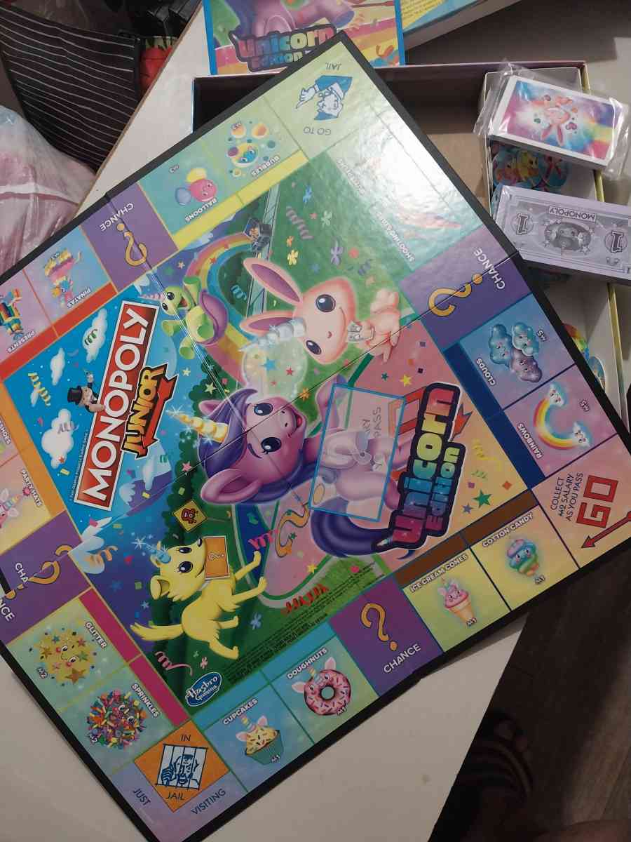 Monopoly Junior Unicorn Edition
