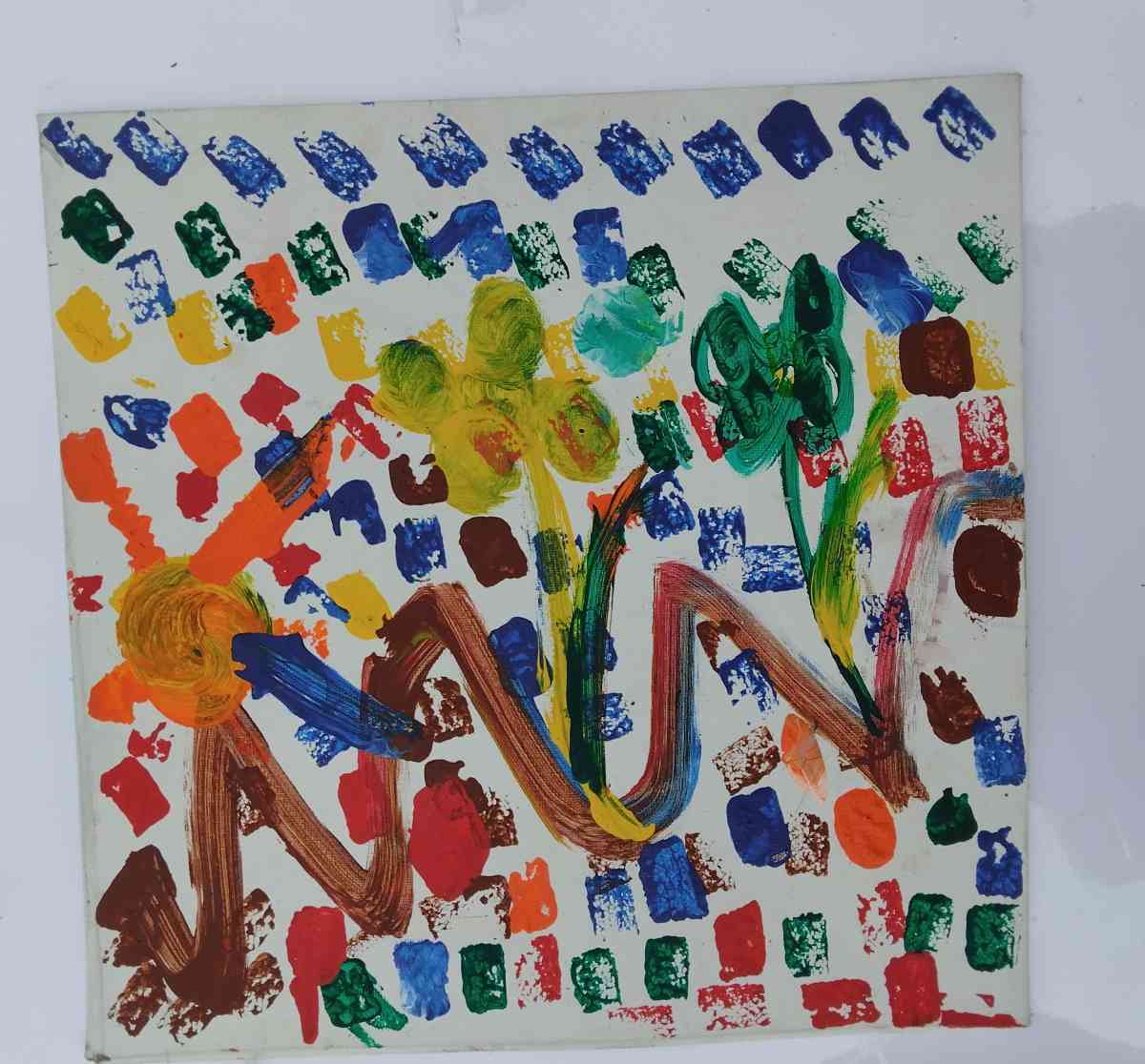 4 Mountain view Paintings