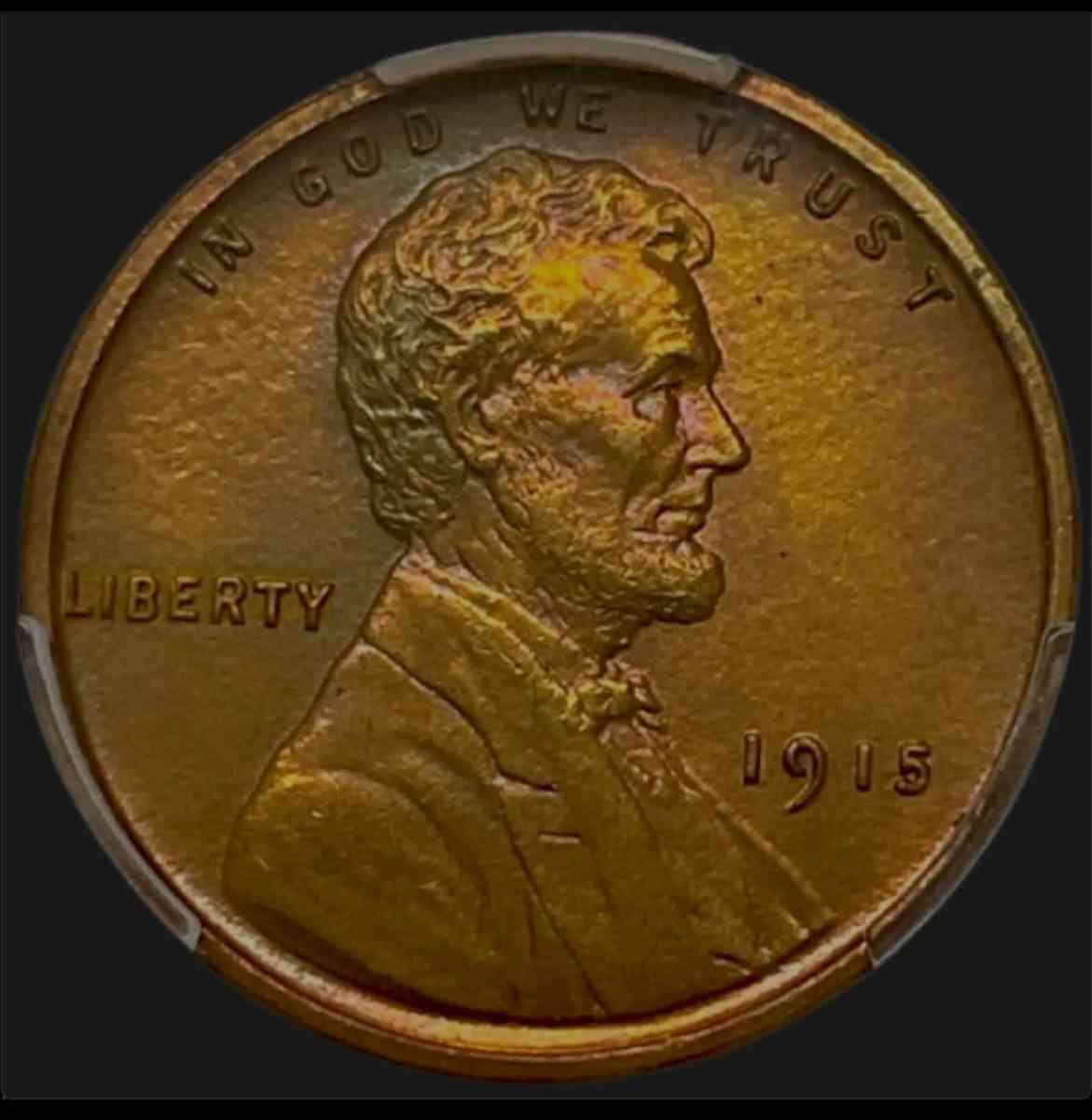 1915 Wheat penny PR60 Key Proof Only 1150 Minted