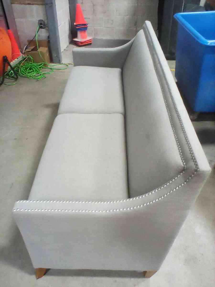 family smoke Grey deep sitting sofa