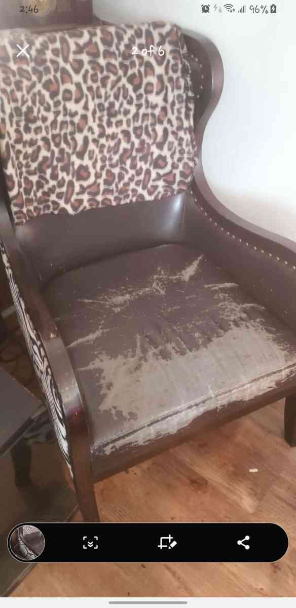zebra accent chairs