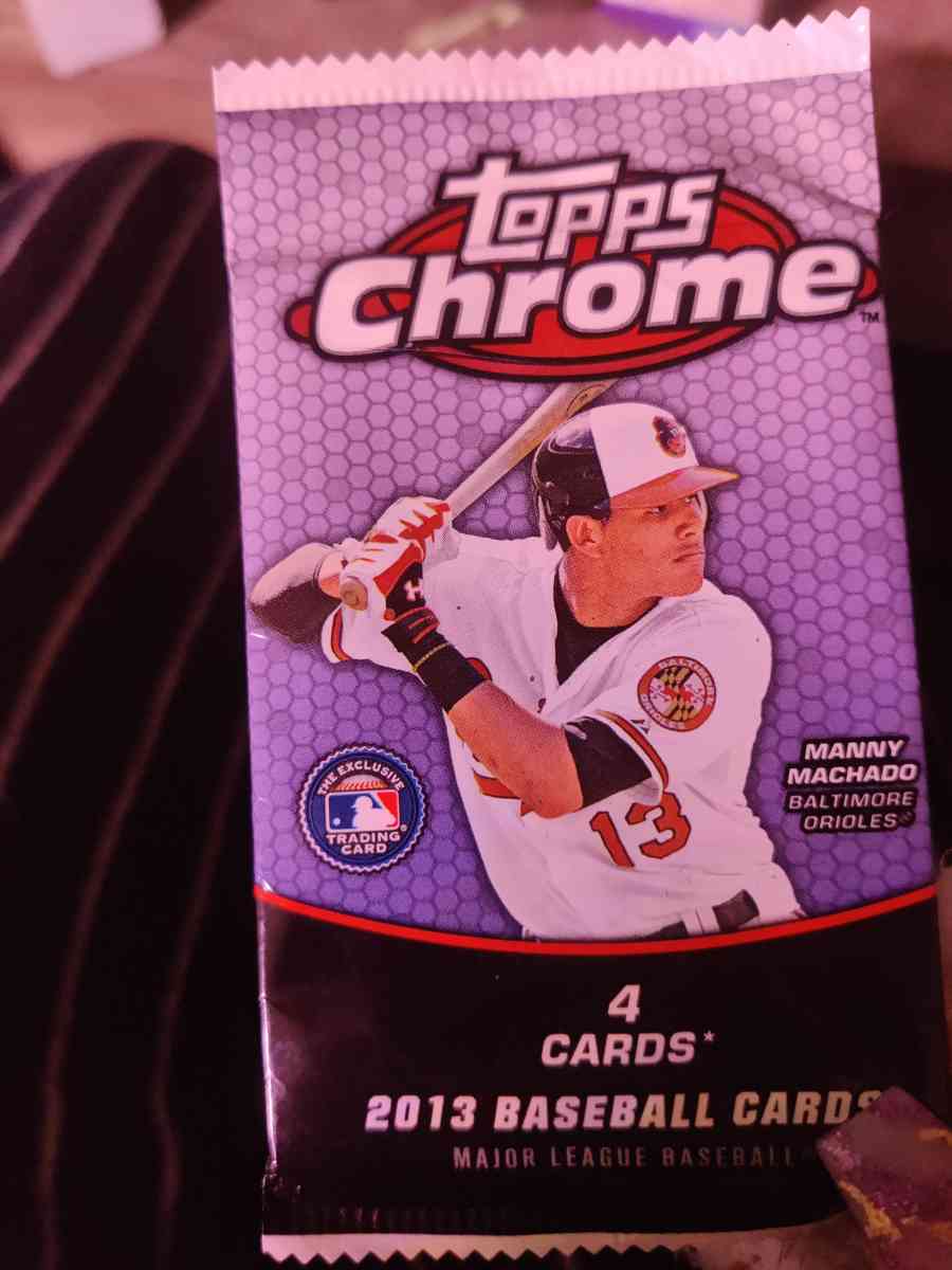 TOPPS CHROME 2013 BRAND NEW UNOPENED