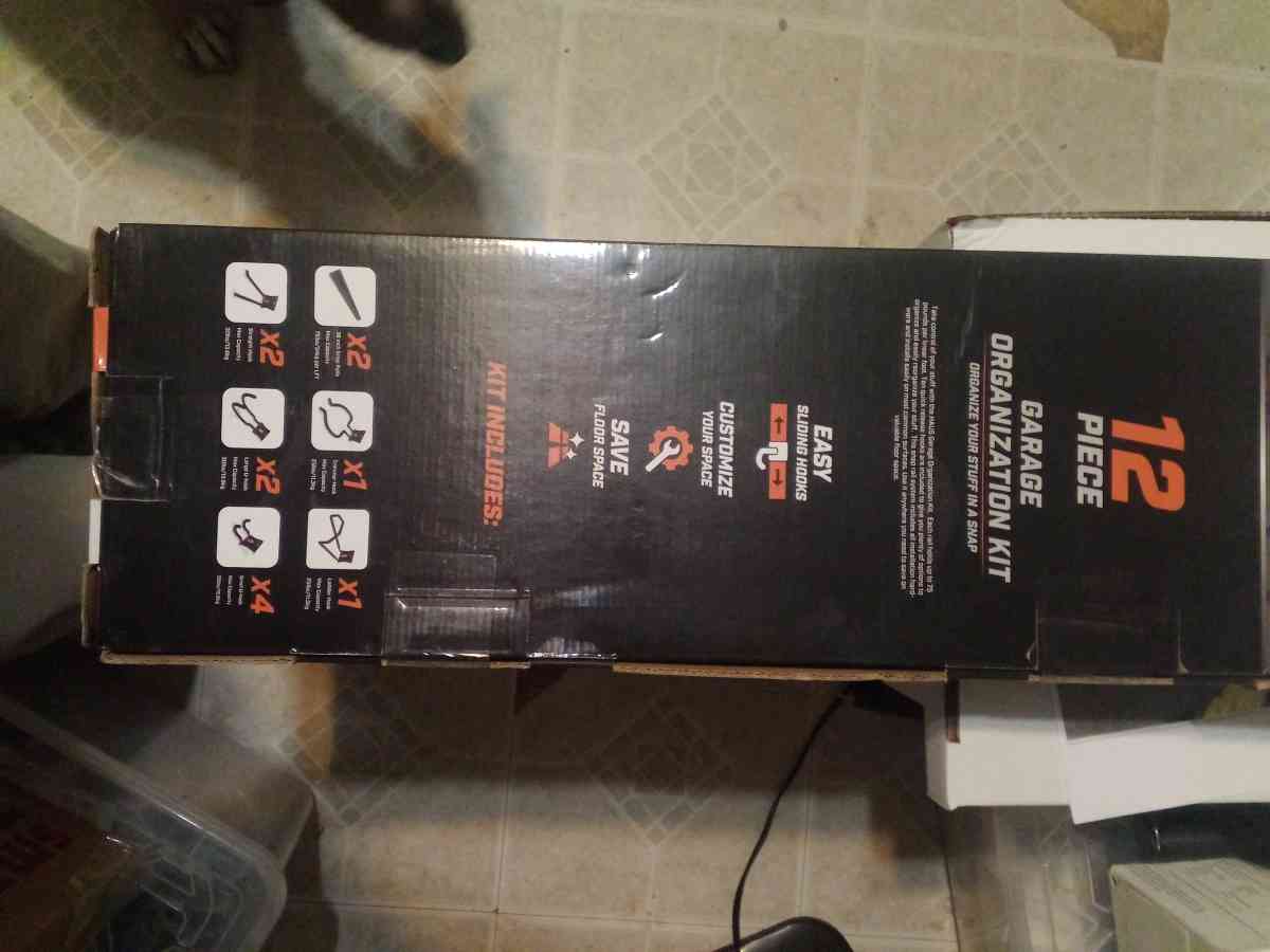 12 Piece Garage Organization Kit