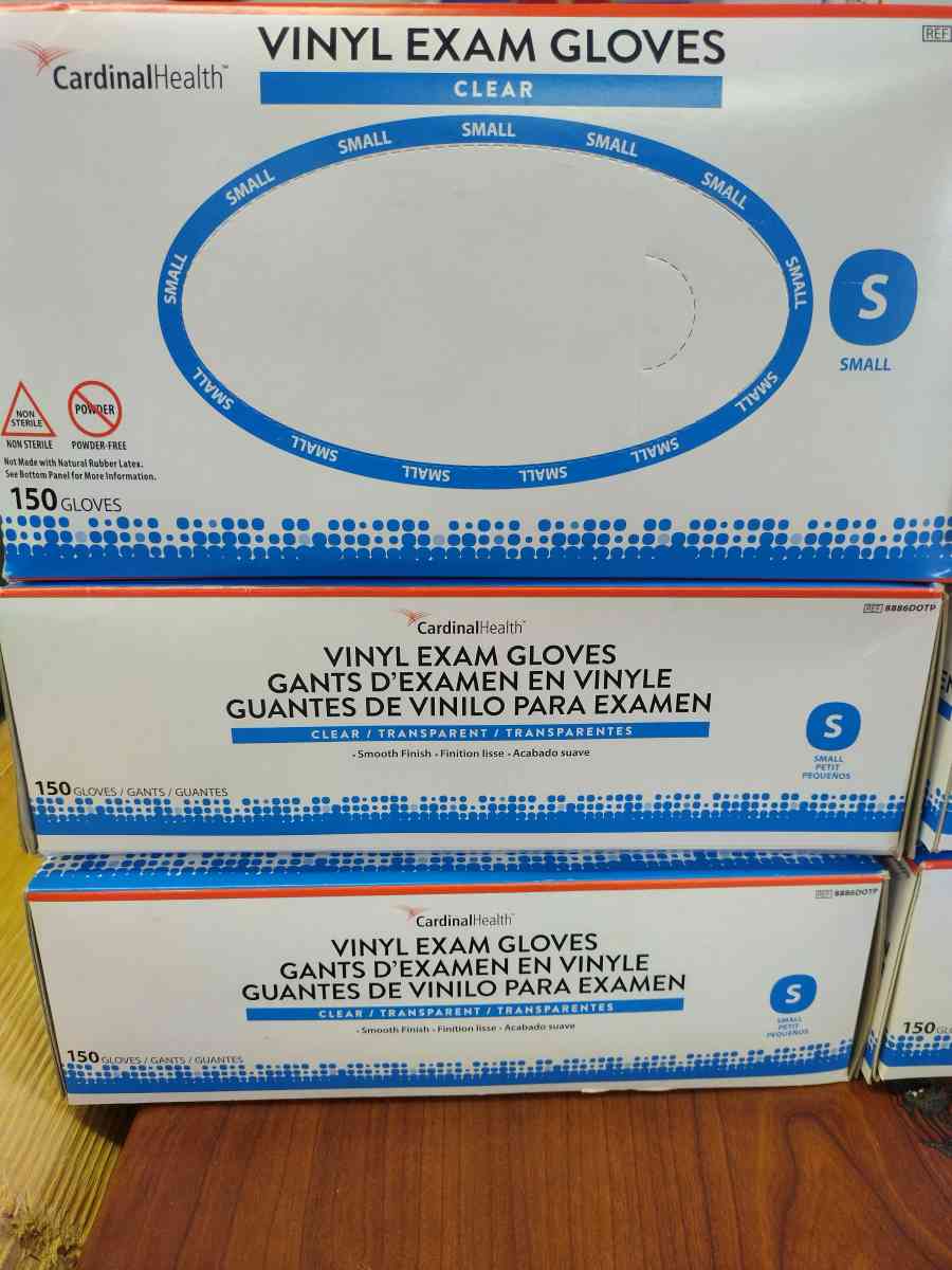 vinyl exam gloves
