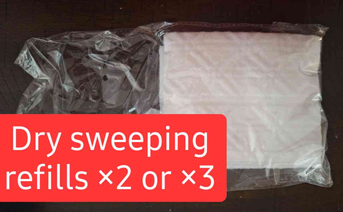 Manual Swiffer with Sweeping and Moping pads