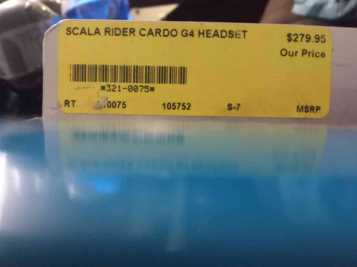 ScalaRiderG4 Headset