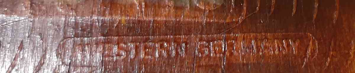 Vintage Black Forest Owl Clock