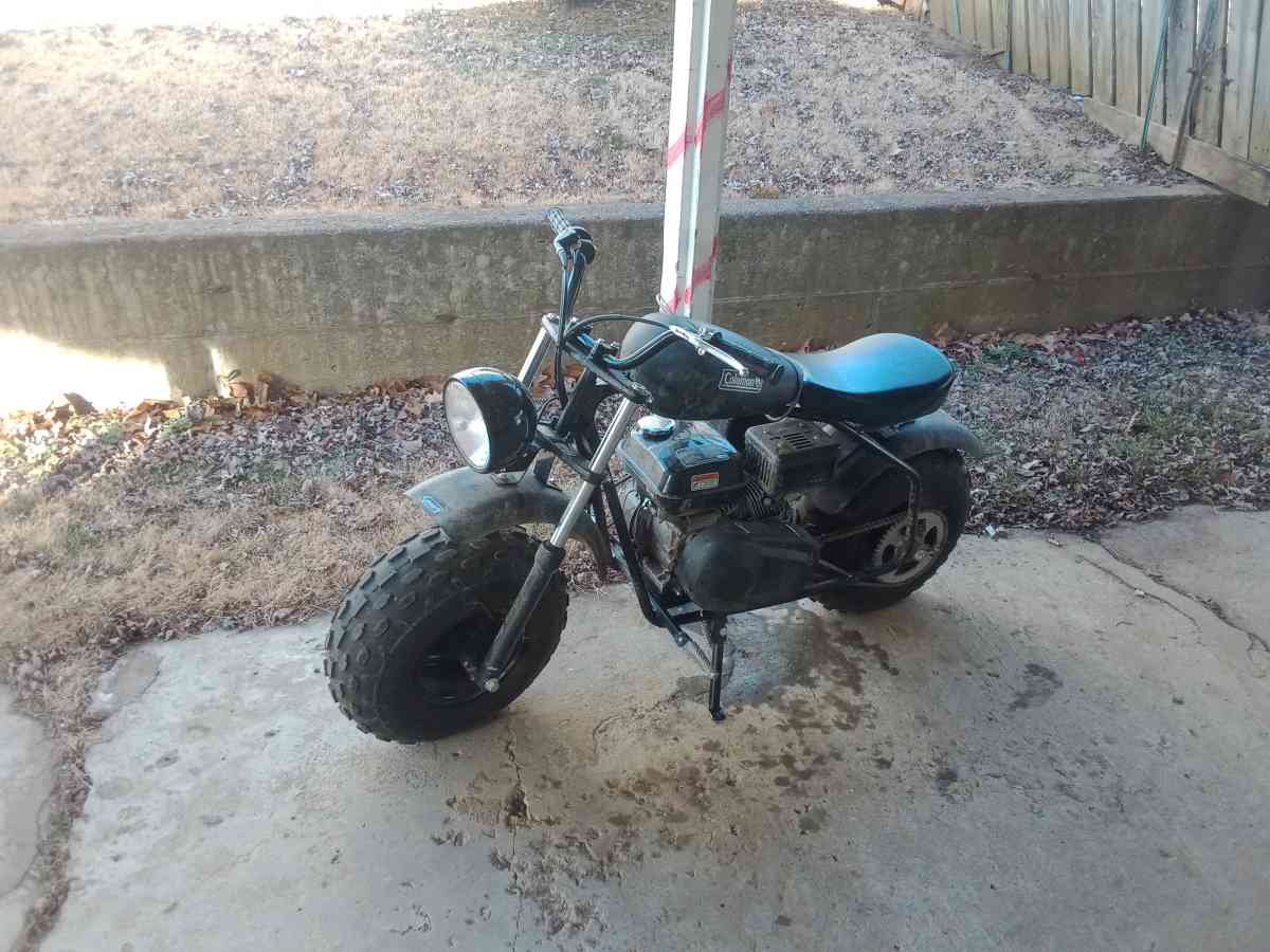 off road 196cc gas running Coleman  C T 200 mini bike