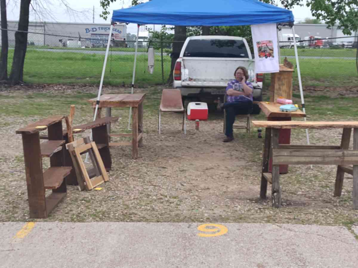 handmade rough cut furniture