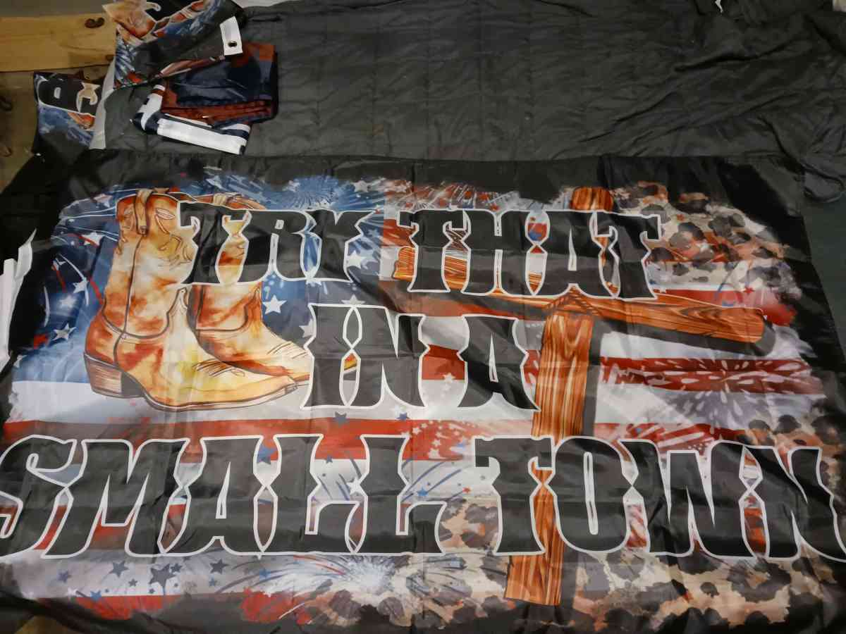 I got brand new Flags for 25 each