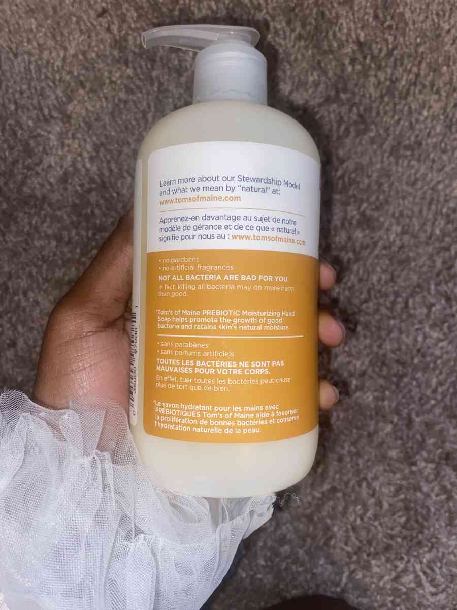 Toms Natural Prebiotic Hand Soap