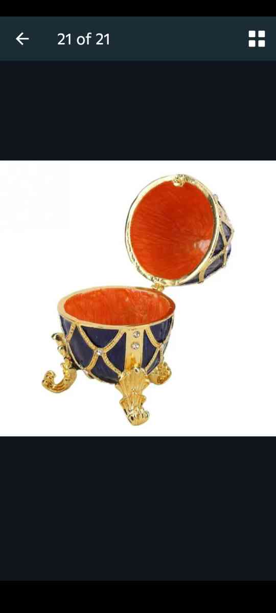 Decorative Egg Jewerly Boxes