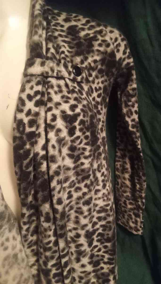 Cecico Small Leopard Print Shrug Cardigan