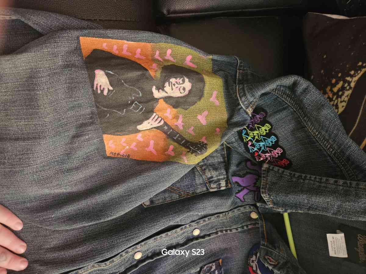 GRATEFUL DEAD Jean jacket 2xl