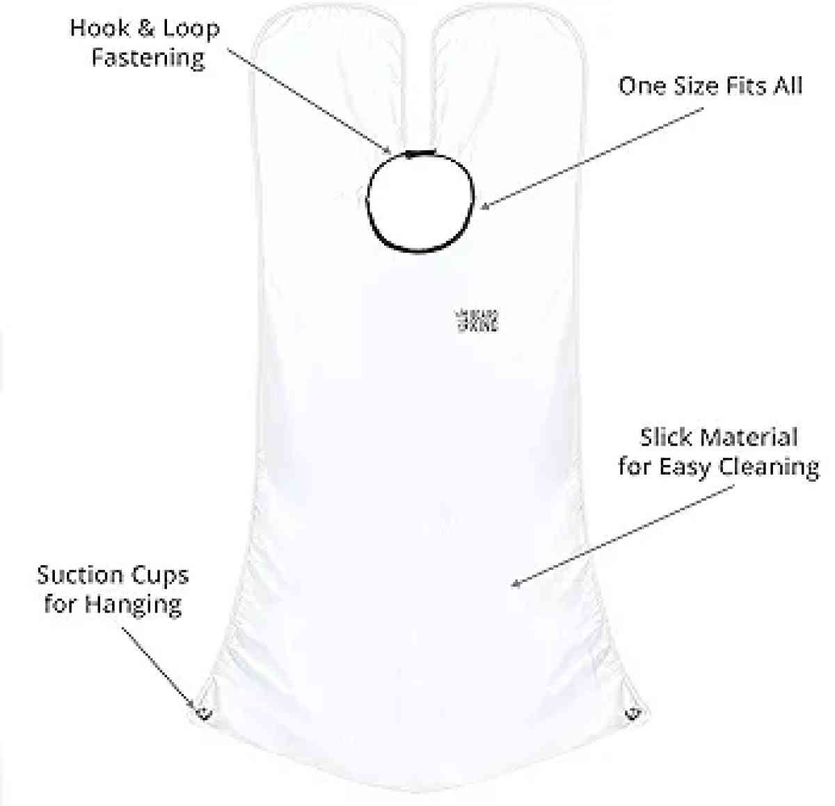 BEARD KING Beard Bib Apron  Shaving Set for Dad  As Seen on