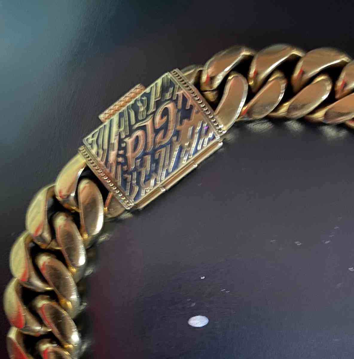 GLD Miami Cuban 18k plated Chain