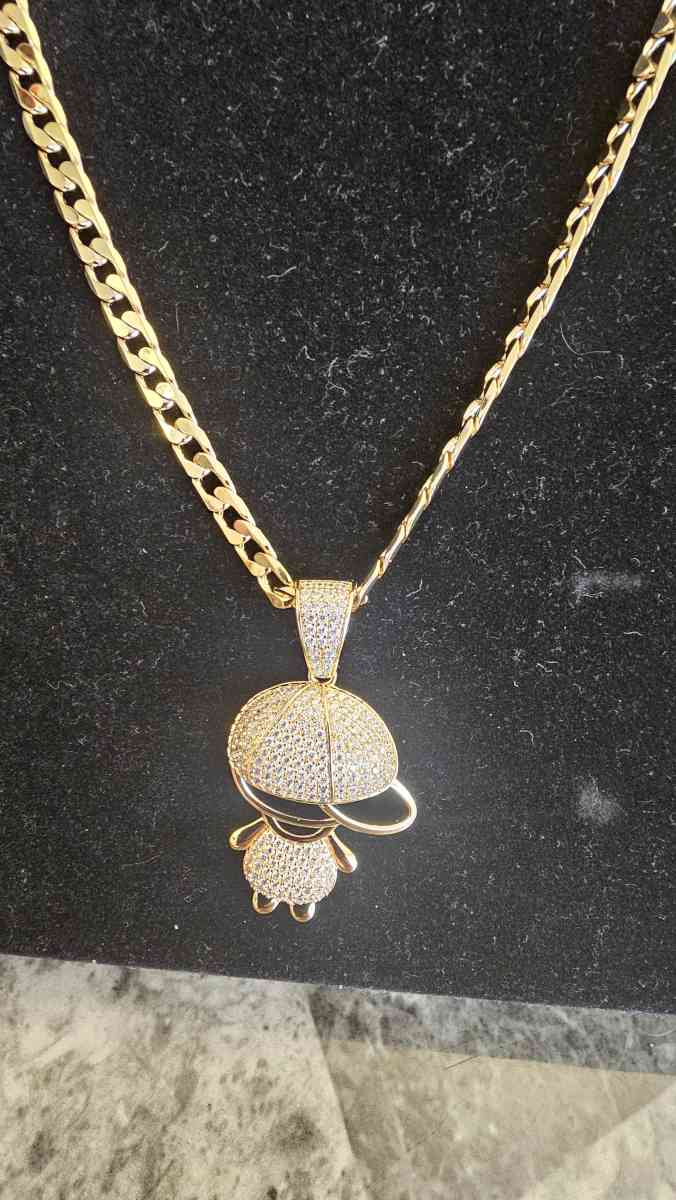 neckless with pedant 60 cm