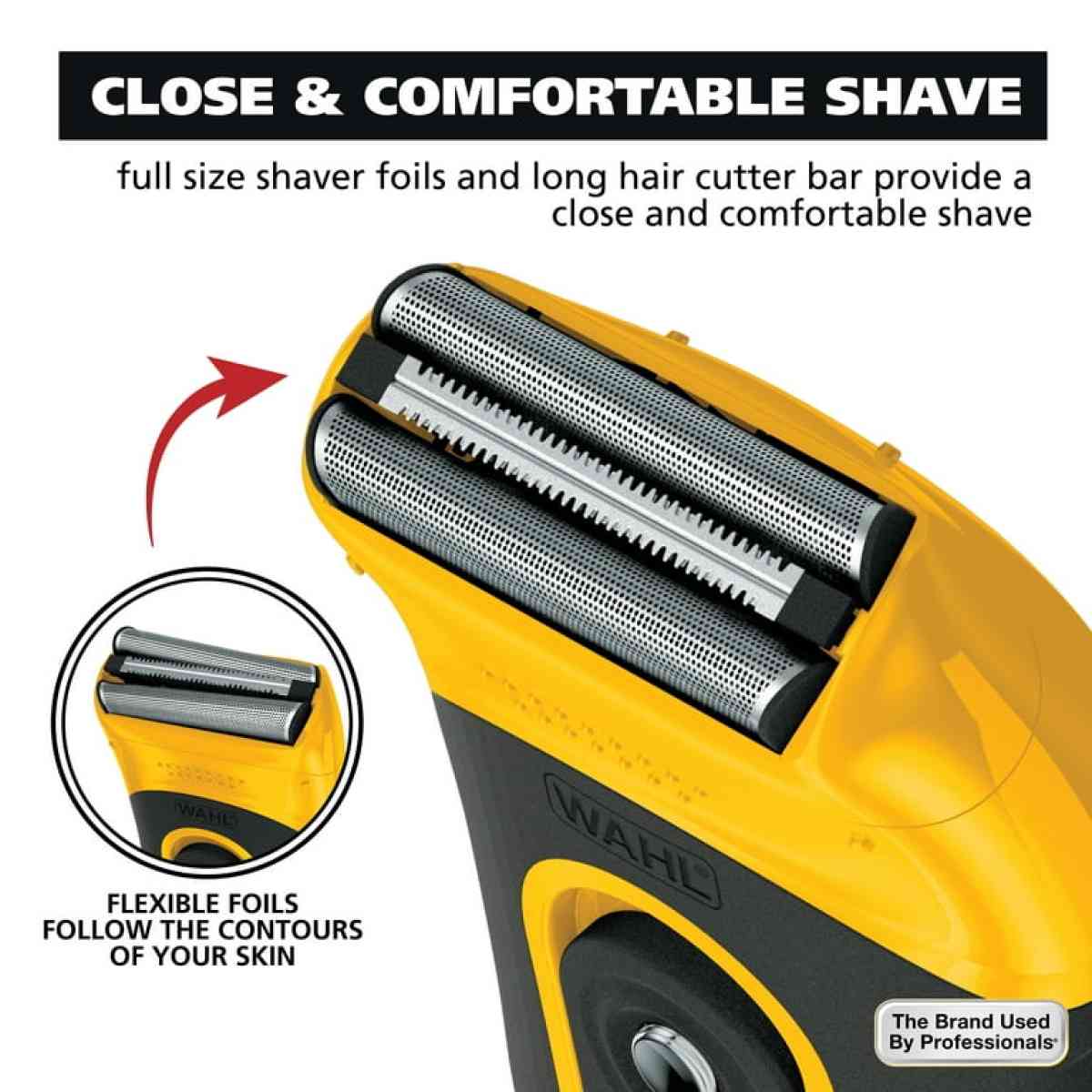 WAHL LIFEPROOF SHAVER LITHIUM ION