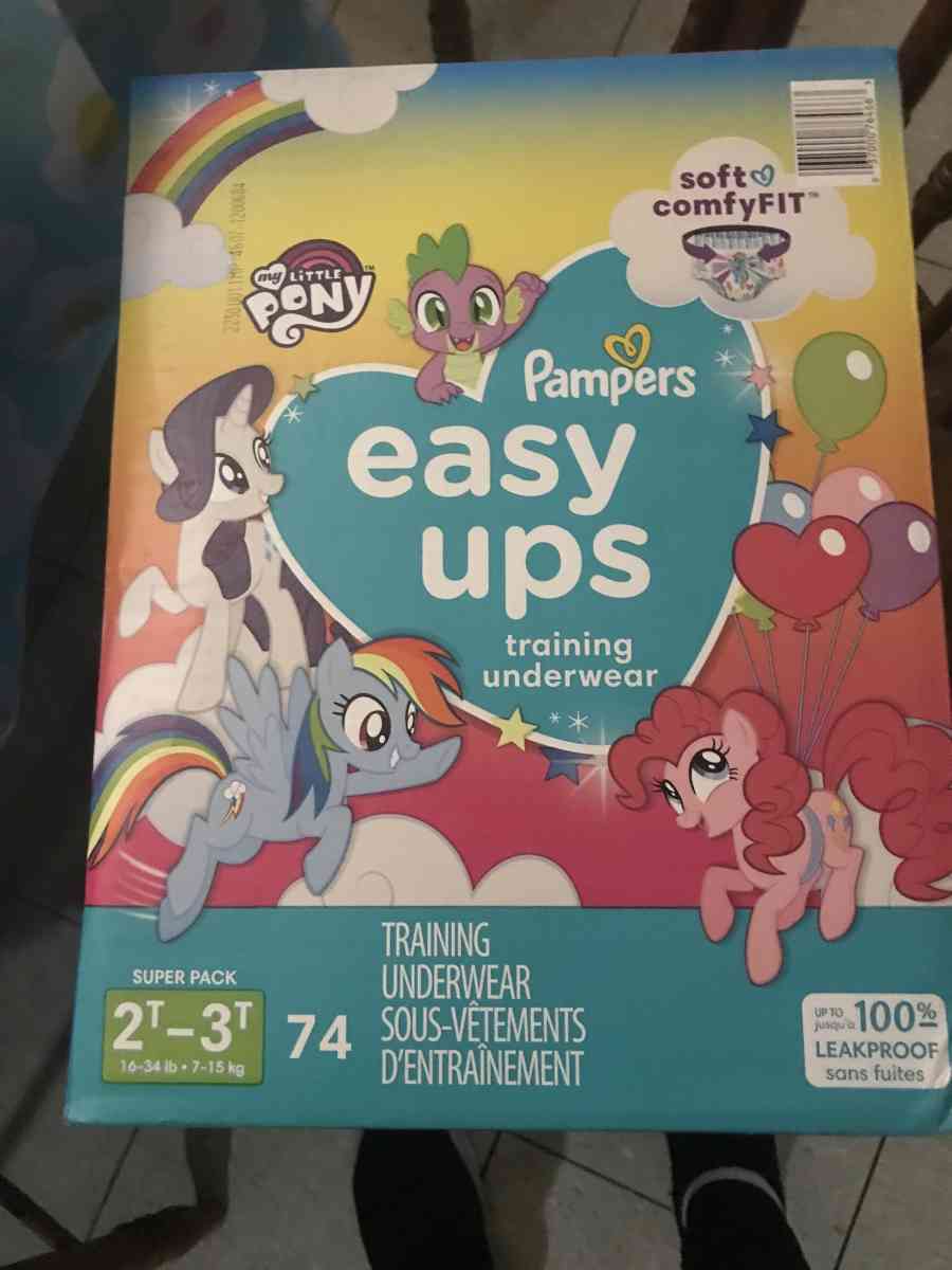 pull up size 2t 3t 74 count