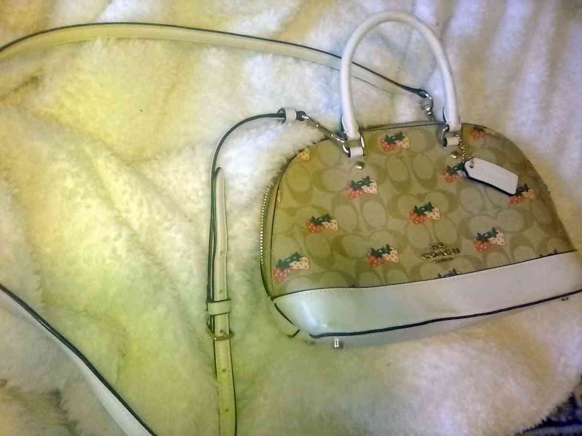 Genuine Coach Crossbody Handbag Purse