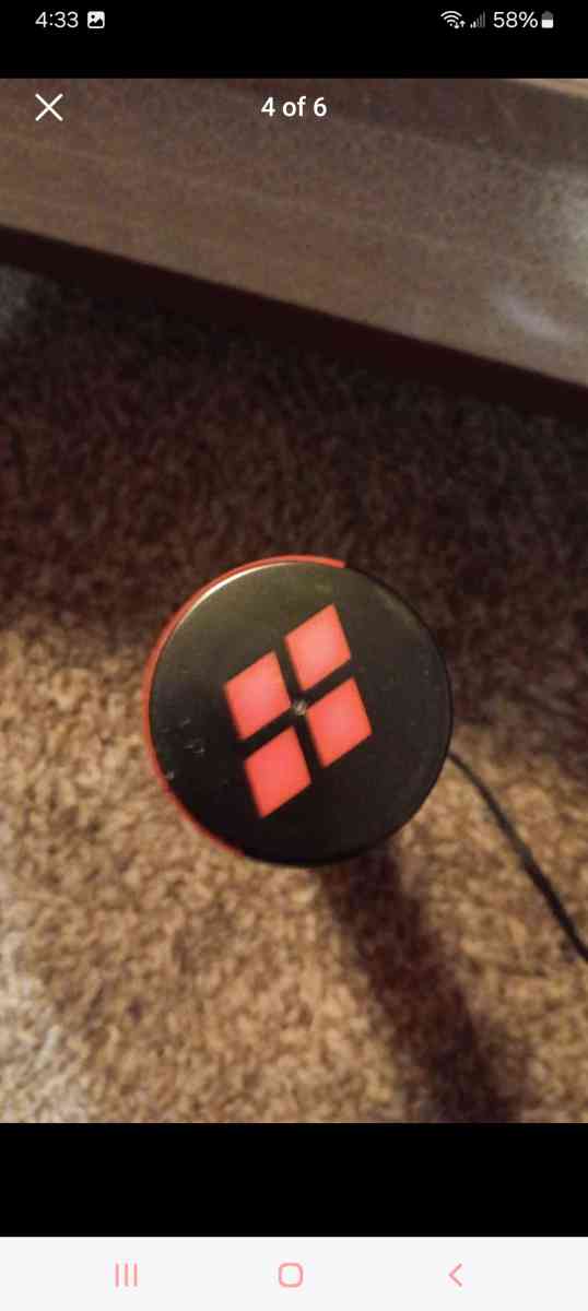 Harley Quinn lava lamp