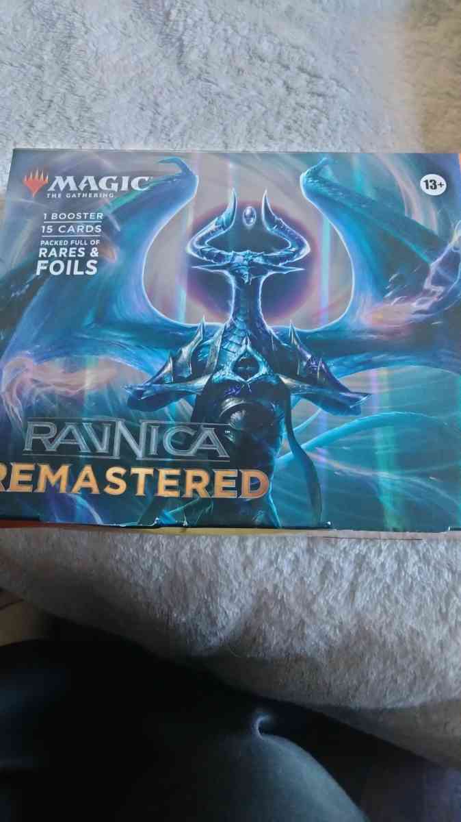 magic the gathering one booster and 15 cards