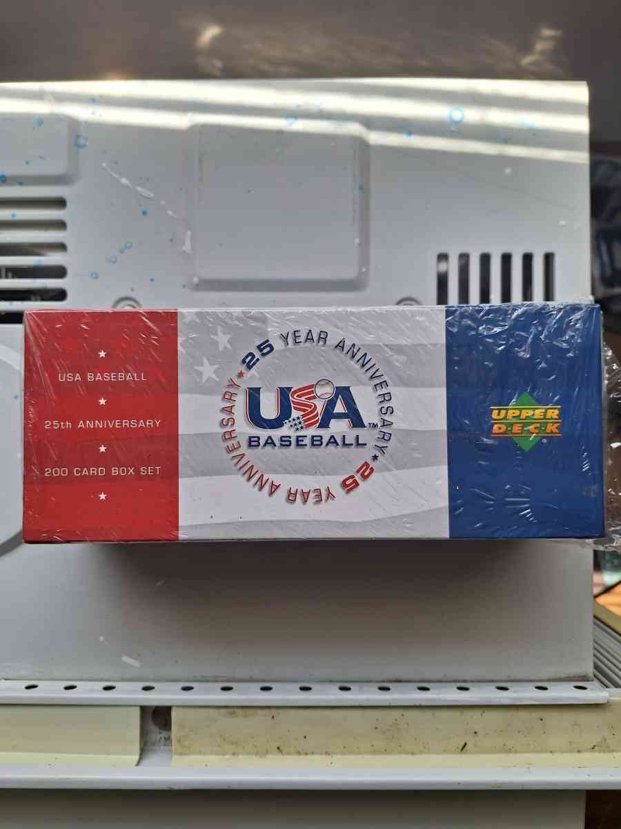 usa baseball set upper deck