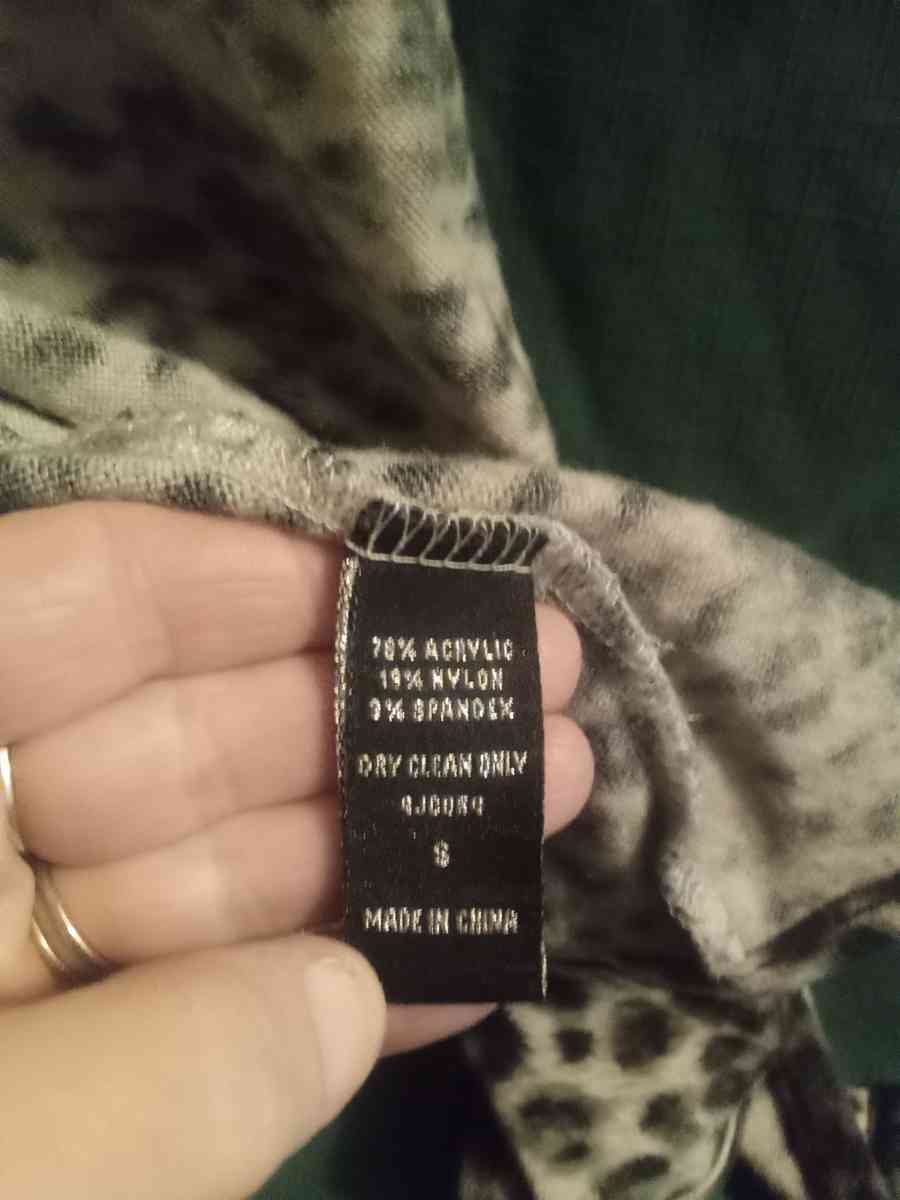 Cecico Small Leopard Print Shrug Cardigan