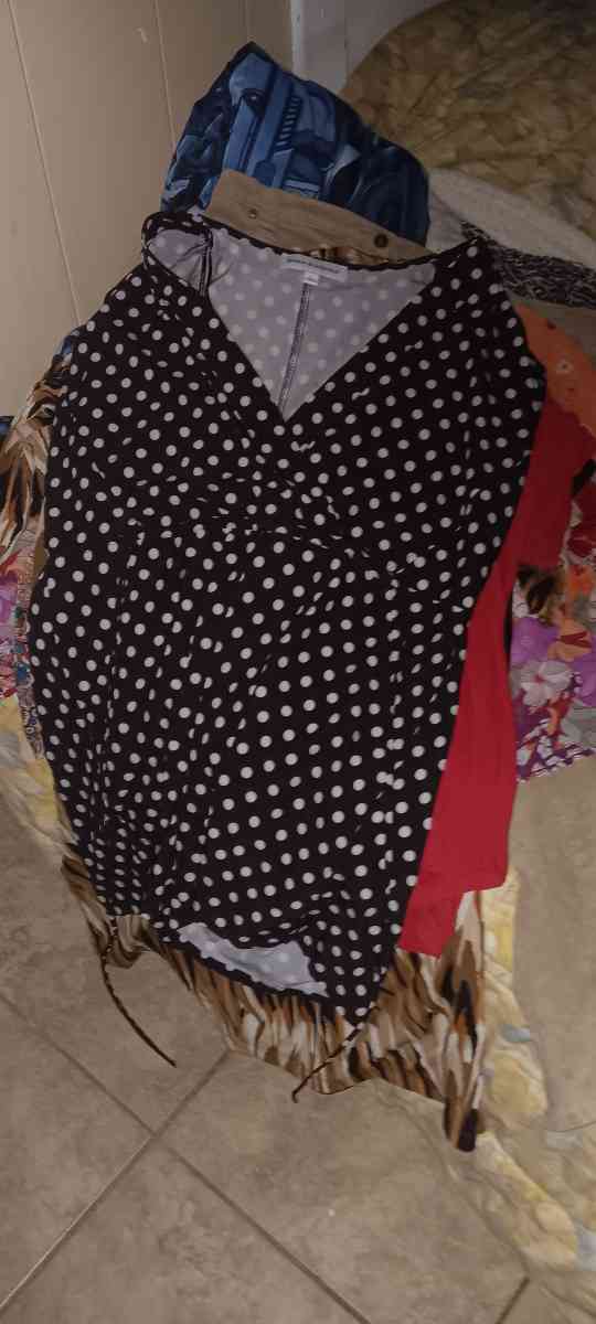 Womans large shirts 2 dollars each